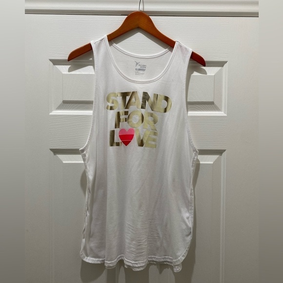 Old Navy “Stand for Love” Tank Top, XL - Picture 2 of 6